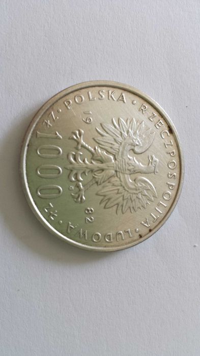 Moneta Jan Paweł II 1000zł 1982r.