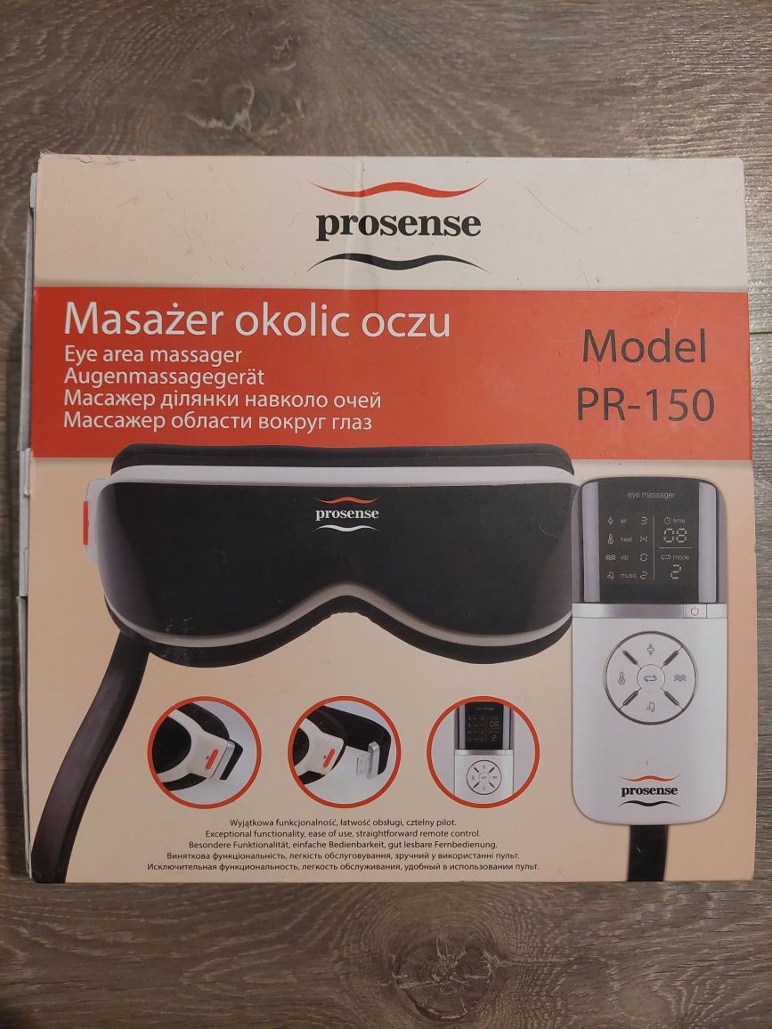 Masażer okolic oczy prosense UWAGA URLOP!