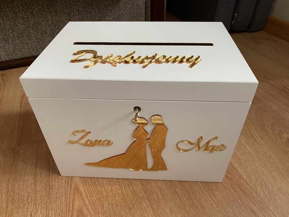 Pudełko na koperty ślubne