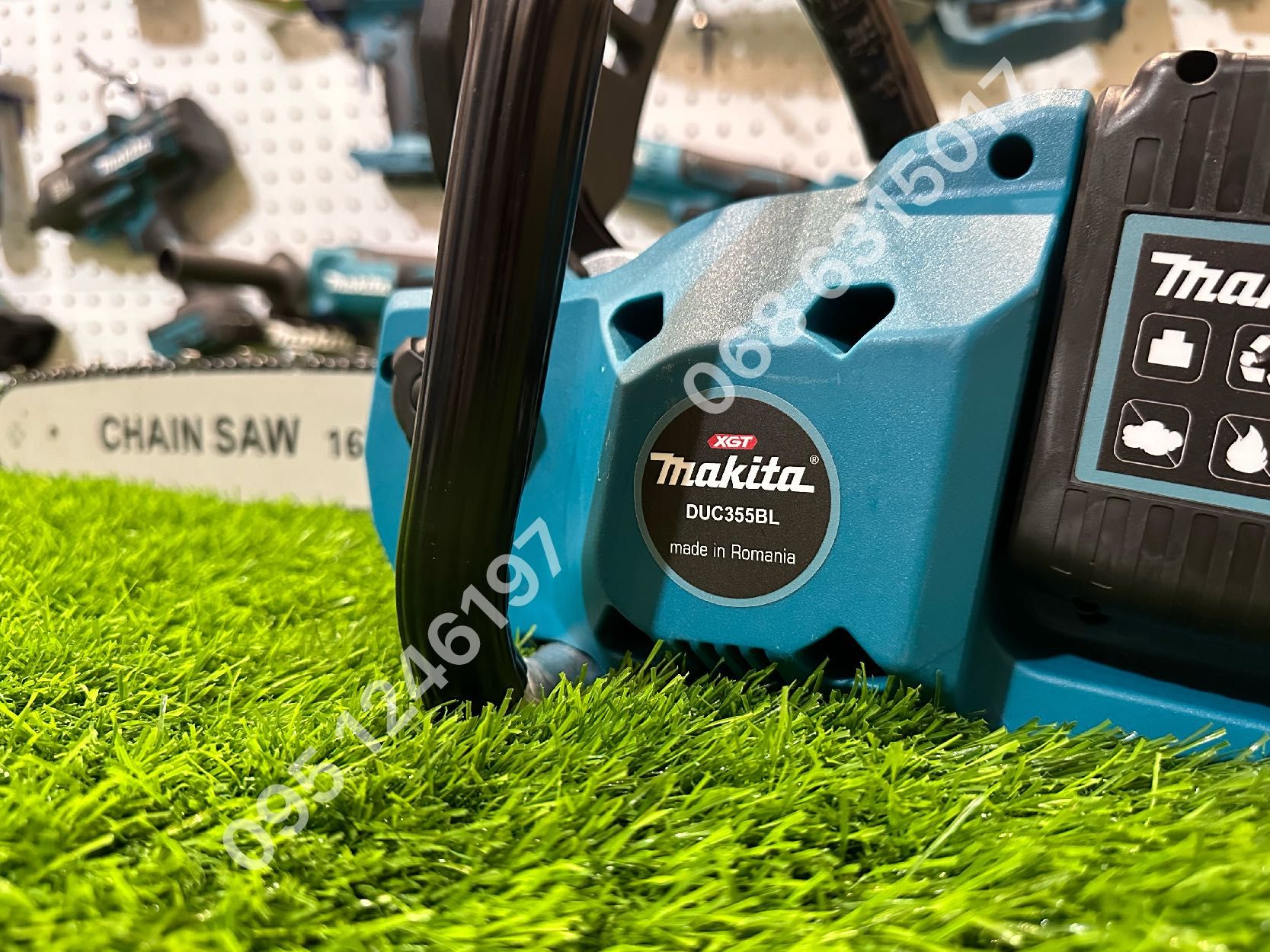 Акумуляторная цепная пила Makita DUC355Z 36V пилка садовая кусторез