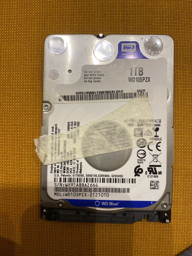 Жесткие диски HDD 2.5 3.5 80Gb,320Gb,1Tb