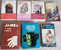 Livros sortidos, leituras diversas, bons temas, lote todo por 5€