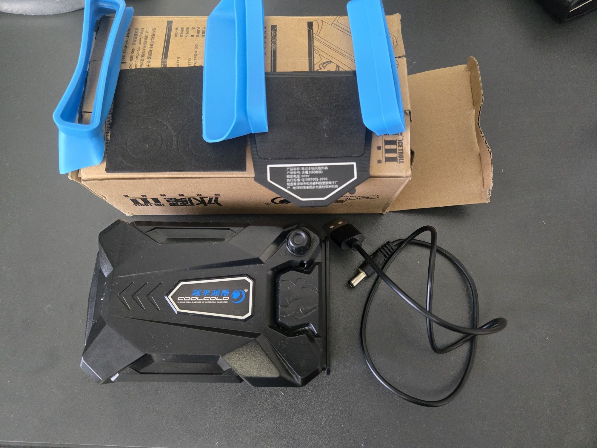 Внешний вакуумный usb-вентилятор coolcold usb для охлаждения ноутбука