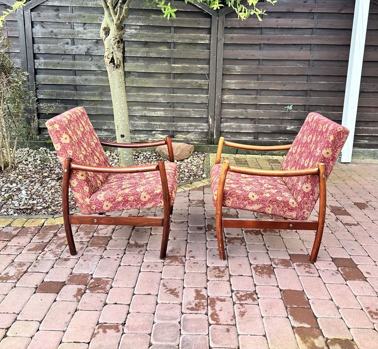 Fotele prl, vintage, radomsko