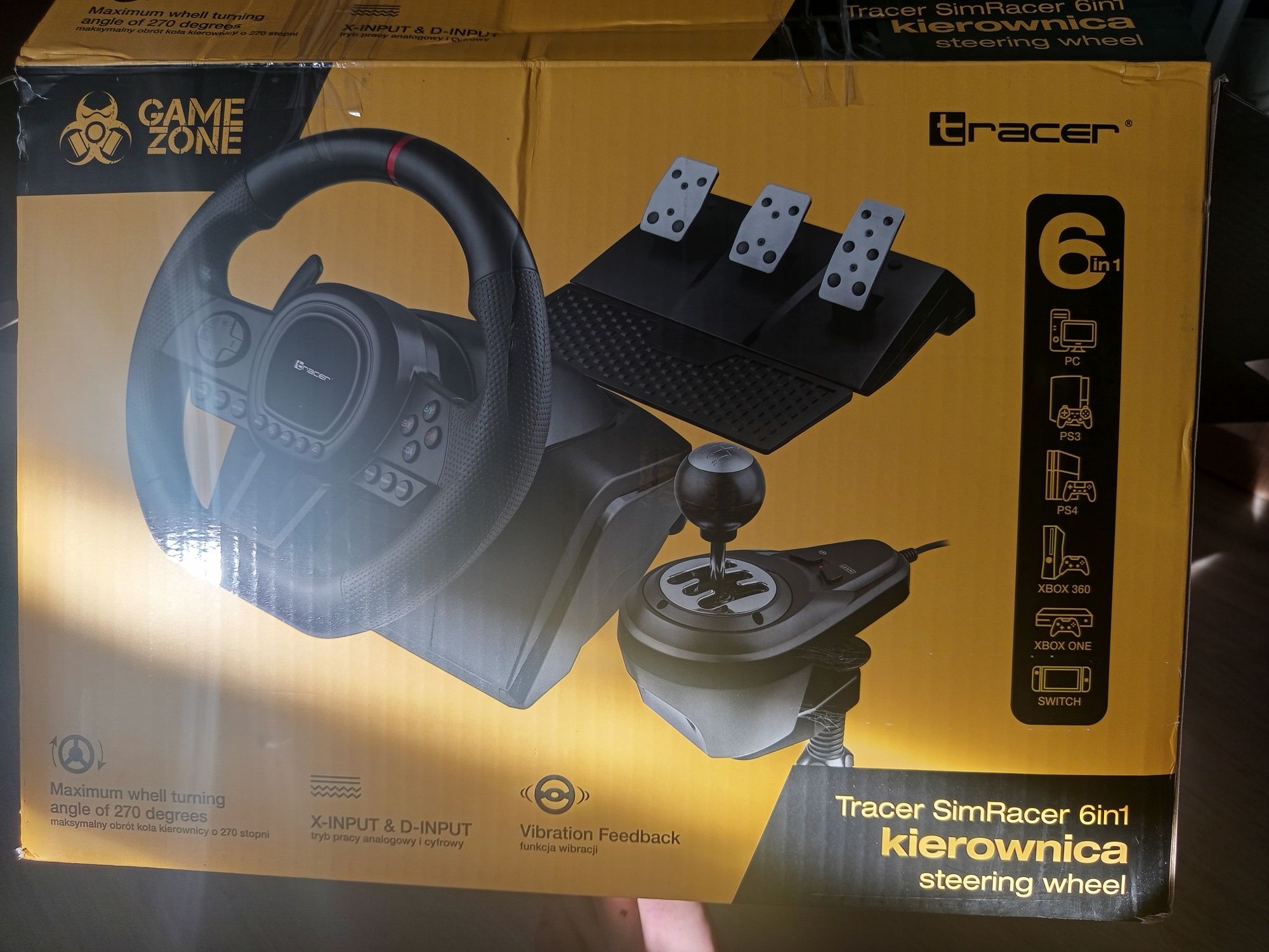 Sprzedam kierownicę Tracer SimRacer 6in1