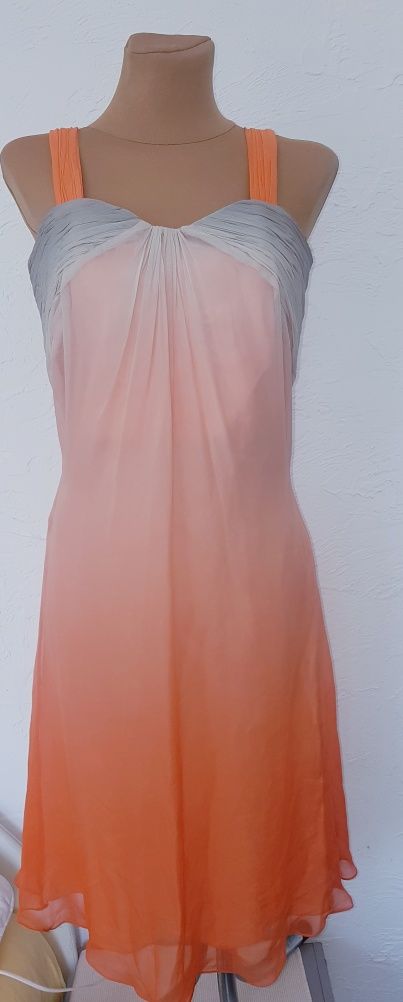 Sukienka w kolorze łososiowym rozm.L