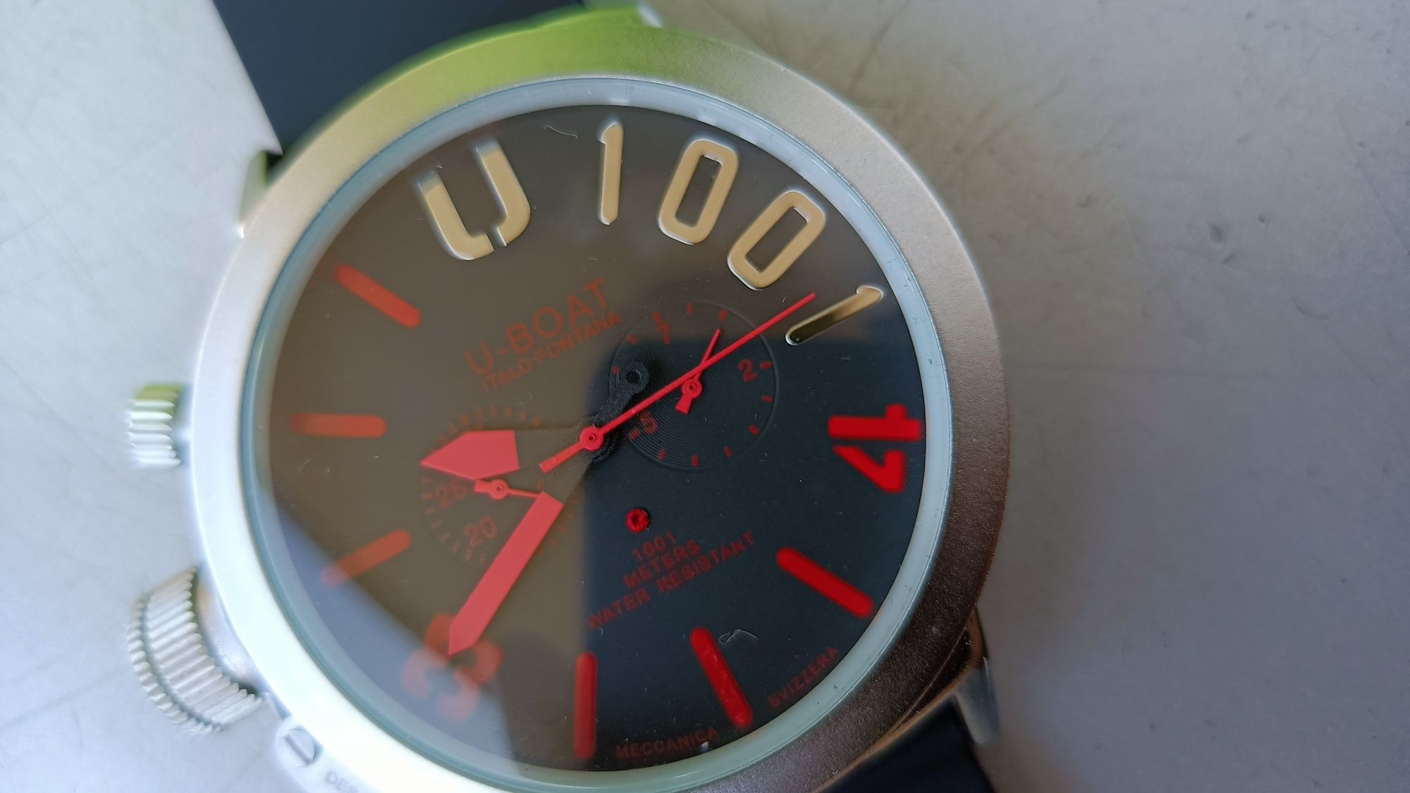 U-Boot potężny zegarek mechaniczny automat