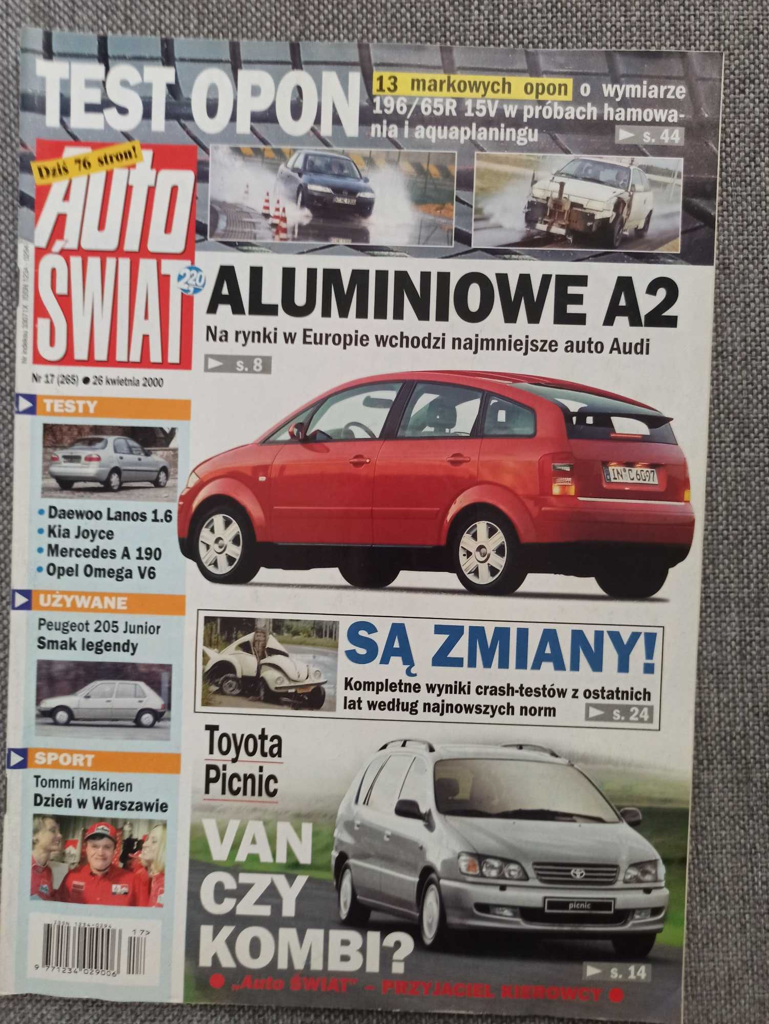 Auto Świat nr 17 i 34 z 2000 i 2009 r