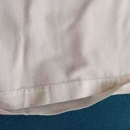 Fronha retangular em linho muito antigo com bordado e ponto ajour  *