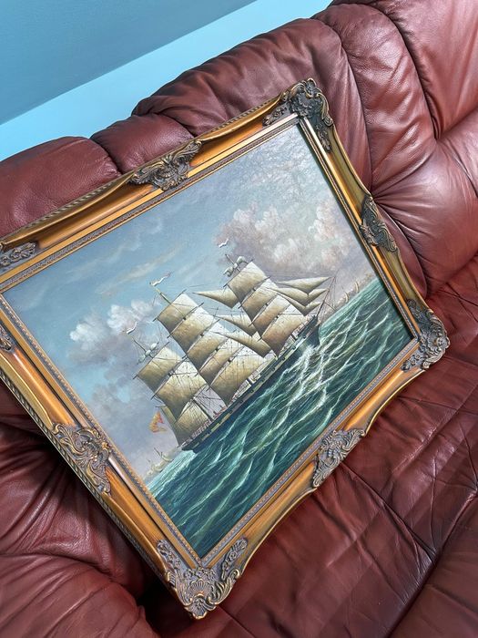 Obraz z ramą  statek