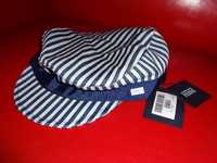 GIANFRANCO FERRE oryg. kaszkiet czapka z daszkiem CAMP marynarski styl