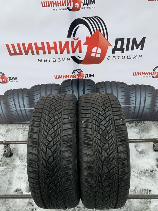 Шини 225/55 R17  пара Goodyear, зима, ранфлет, 7,9мм