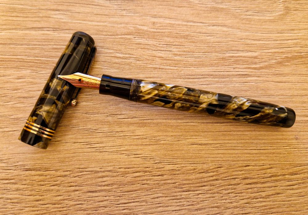 Pióro wieczne Mabie Todd & Co. Swan 1041 Leverless, EN, ca. 1940s