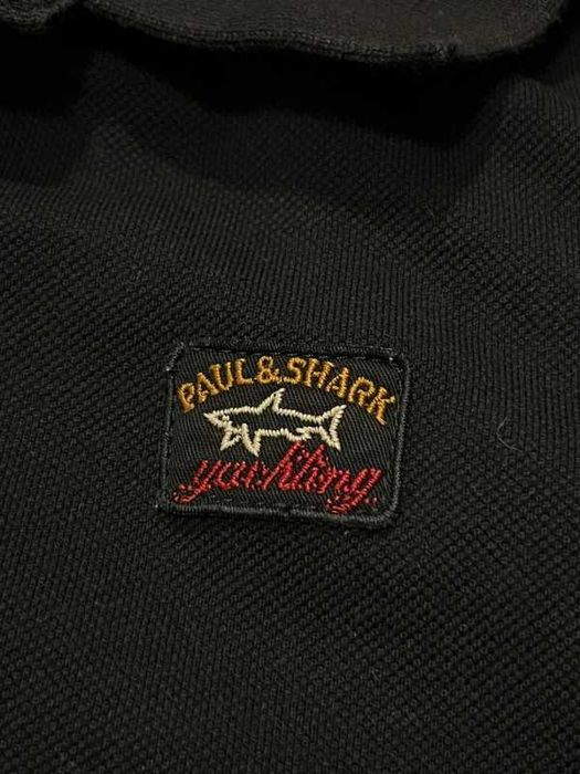 Paul & Shark czarna koszulka męska z długim rękawem