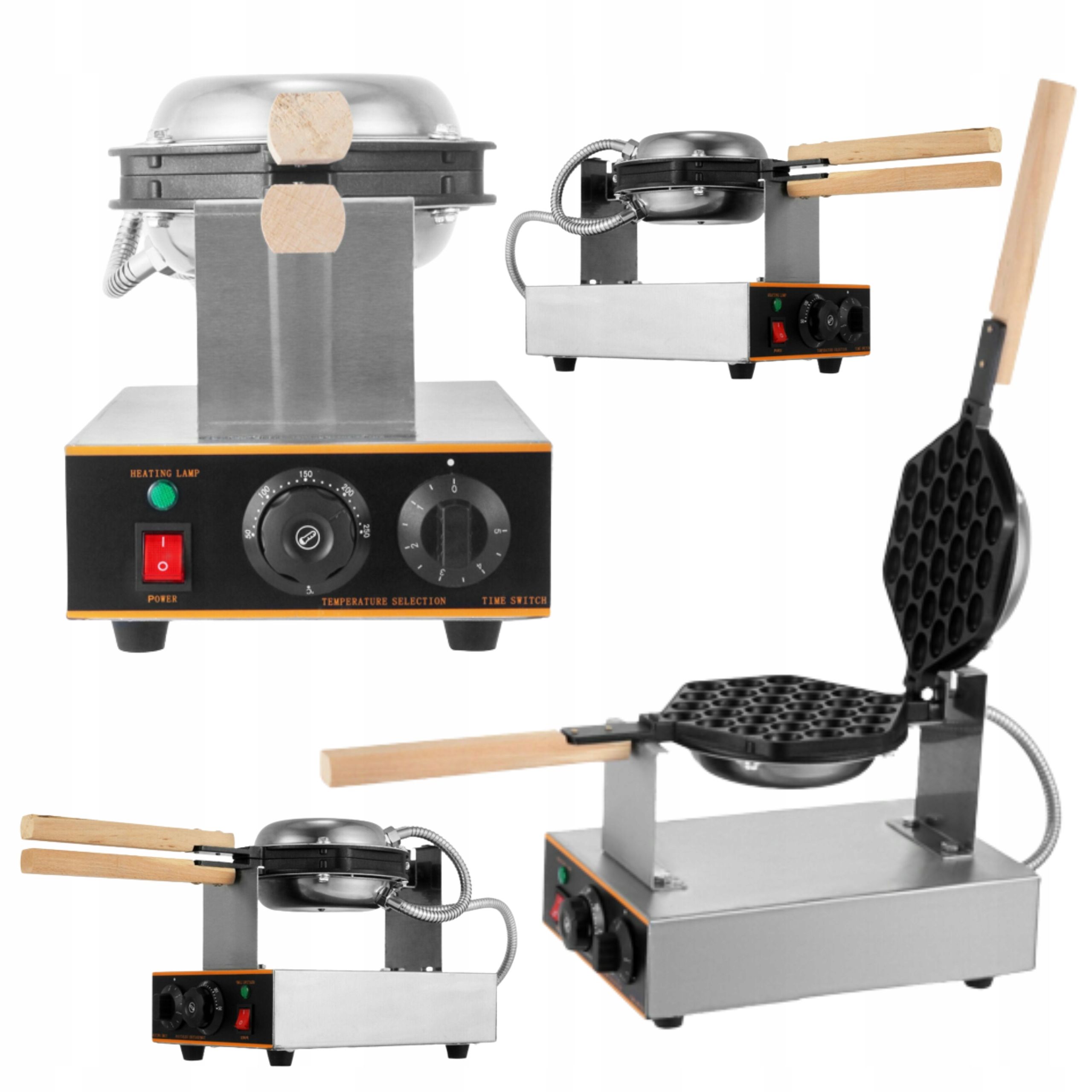 Gofrownica Bąbelkowa Egg Bubble Waffle Maker 1400W