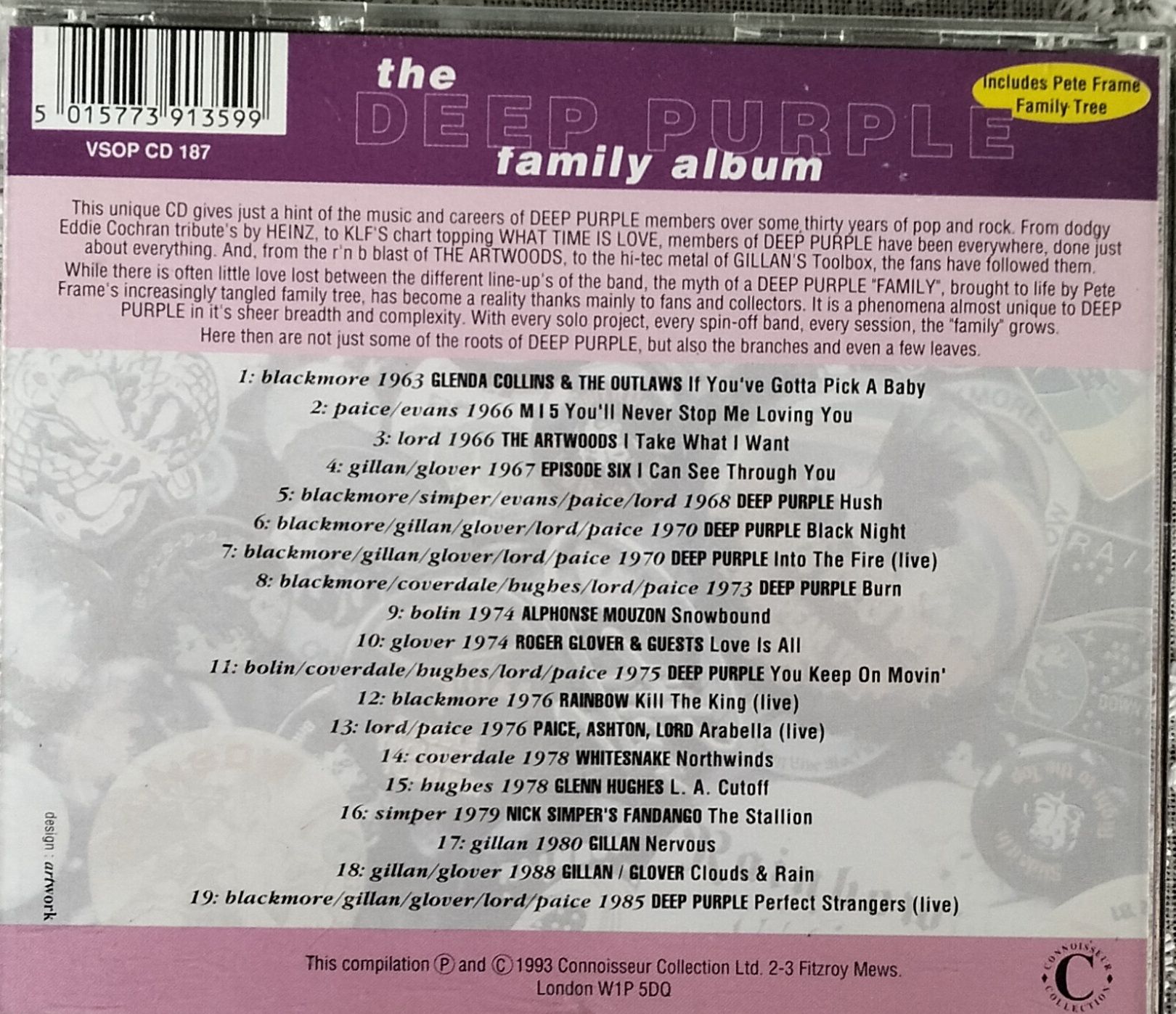 Deep Purple - The Family Album CD