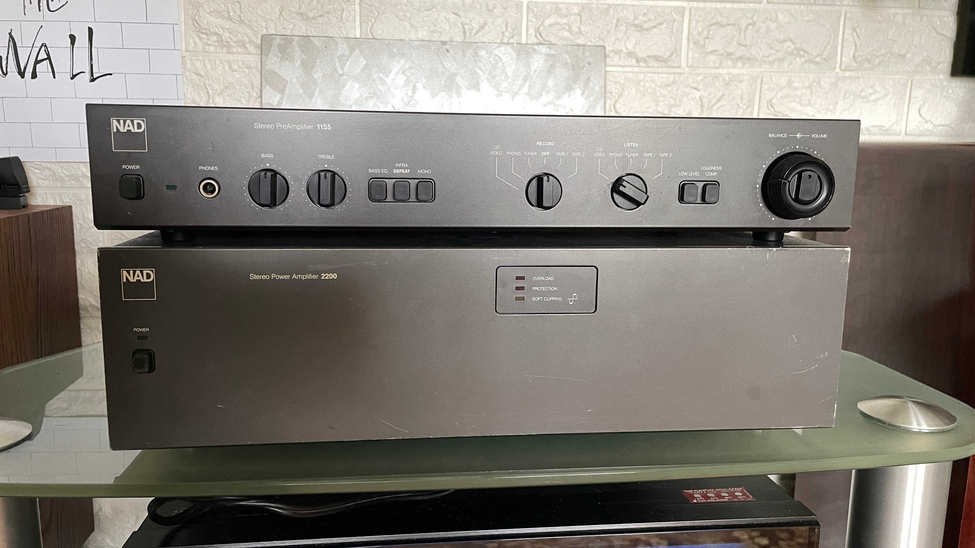 Усилитель NAD 1155 и NAD 2200 ЗВУК! Топ!