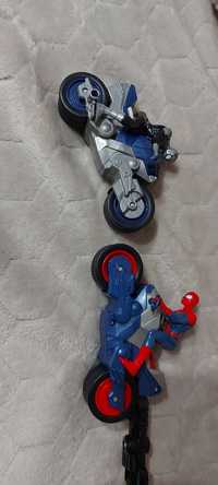 Spider Man na motorze 2szt.