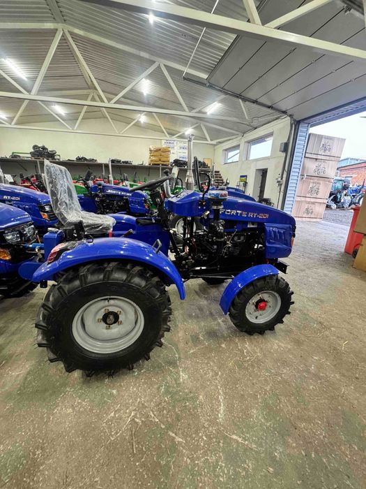 Минитрактор Форте 201 +плуг 2 корп. +фреза, трактор с доставкой