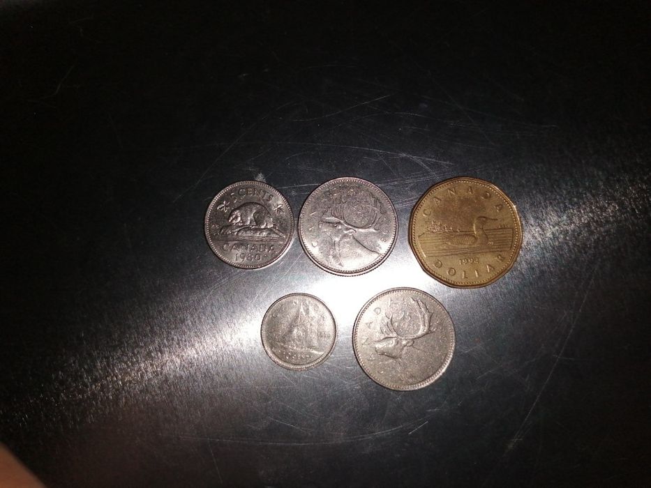 Moedas Canadá em excelente estado