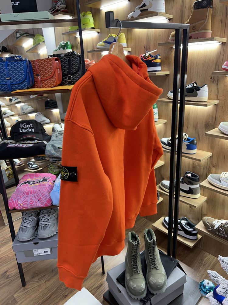 Зіп Худі Stone Island Orange