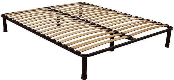 Ліжко Матрац і каркас з ламелями