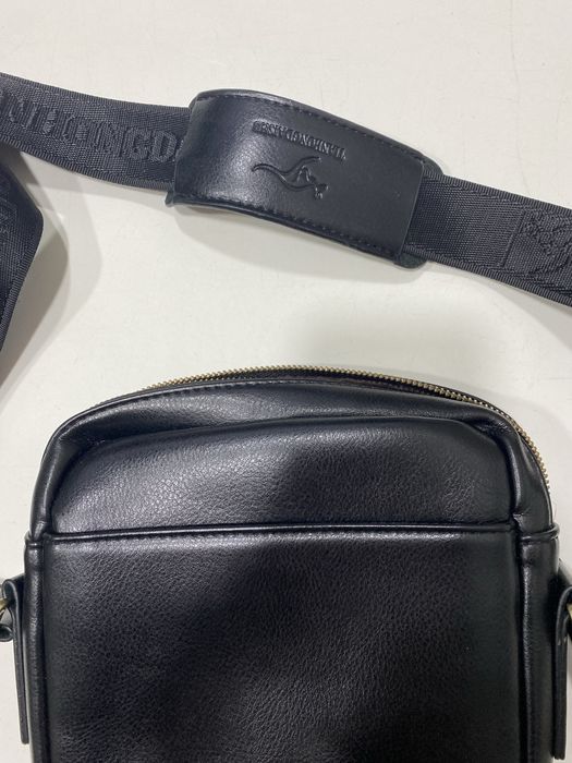 Шкіряна чоловіча барсетка Kangaroo