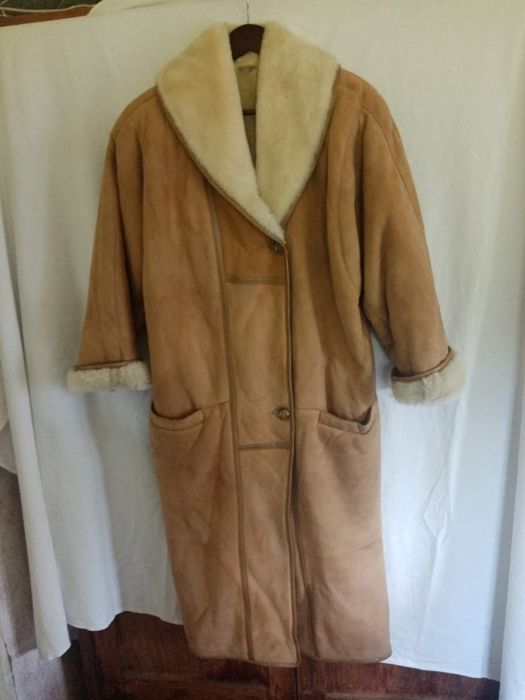 Дубльонка натуральна жіноча довга