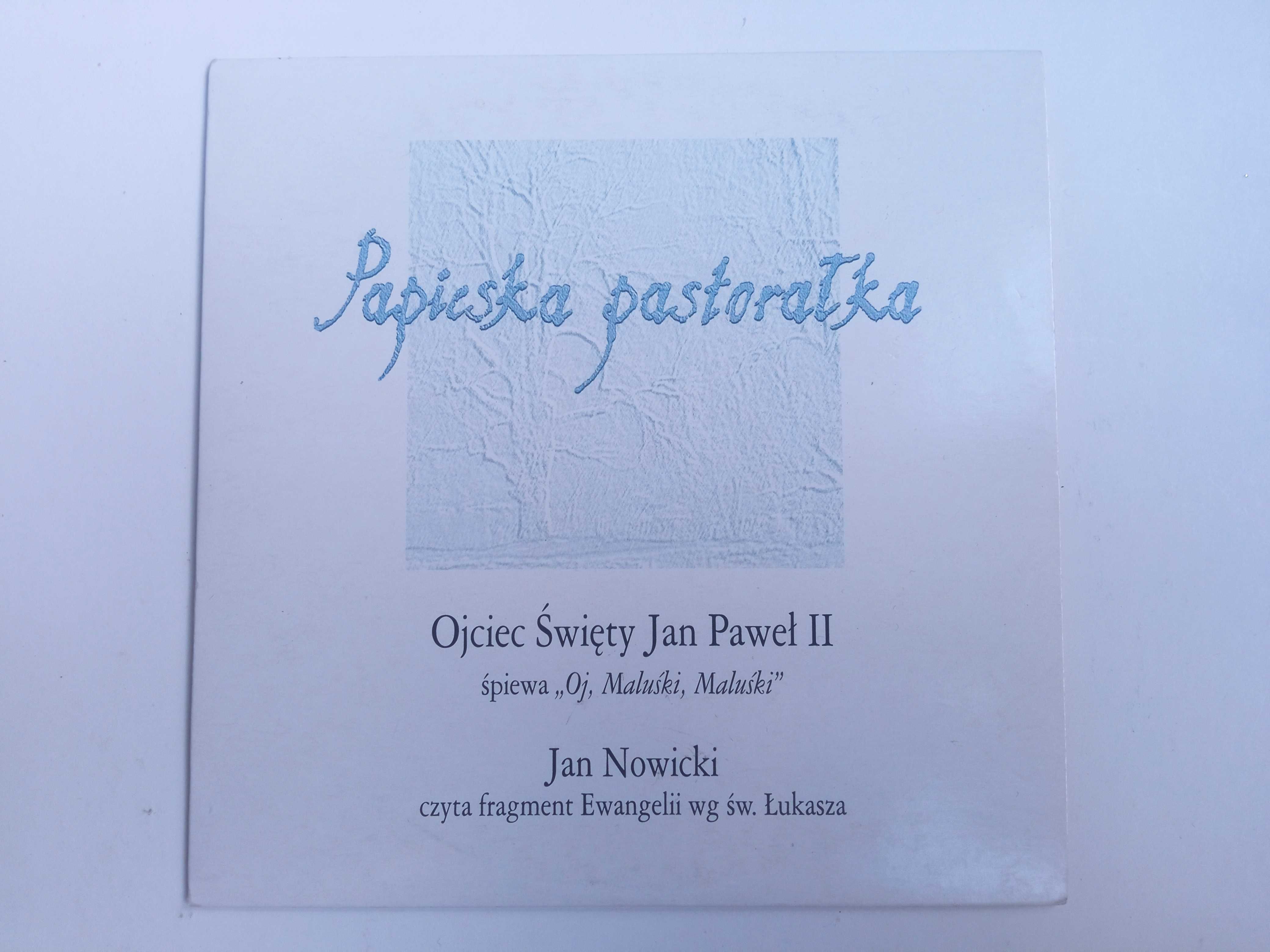 Papieska pastorałka Jan Paweł II Płyta