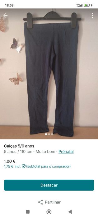Roupa várias idades