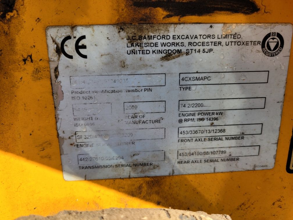 Jcb 4cx kparko ładowarka