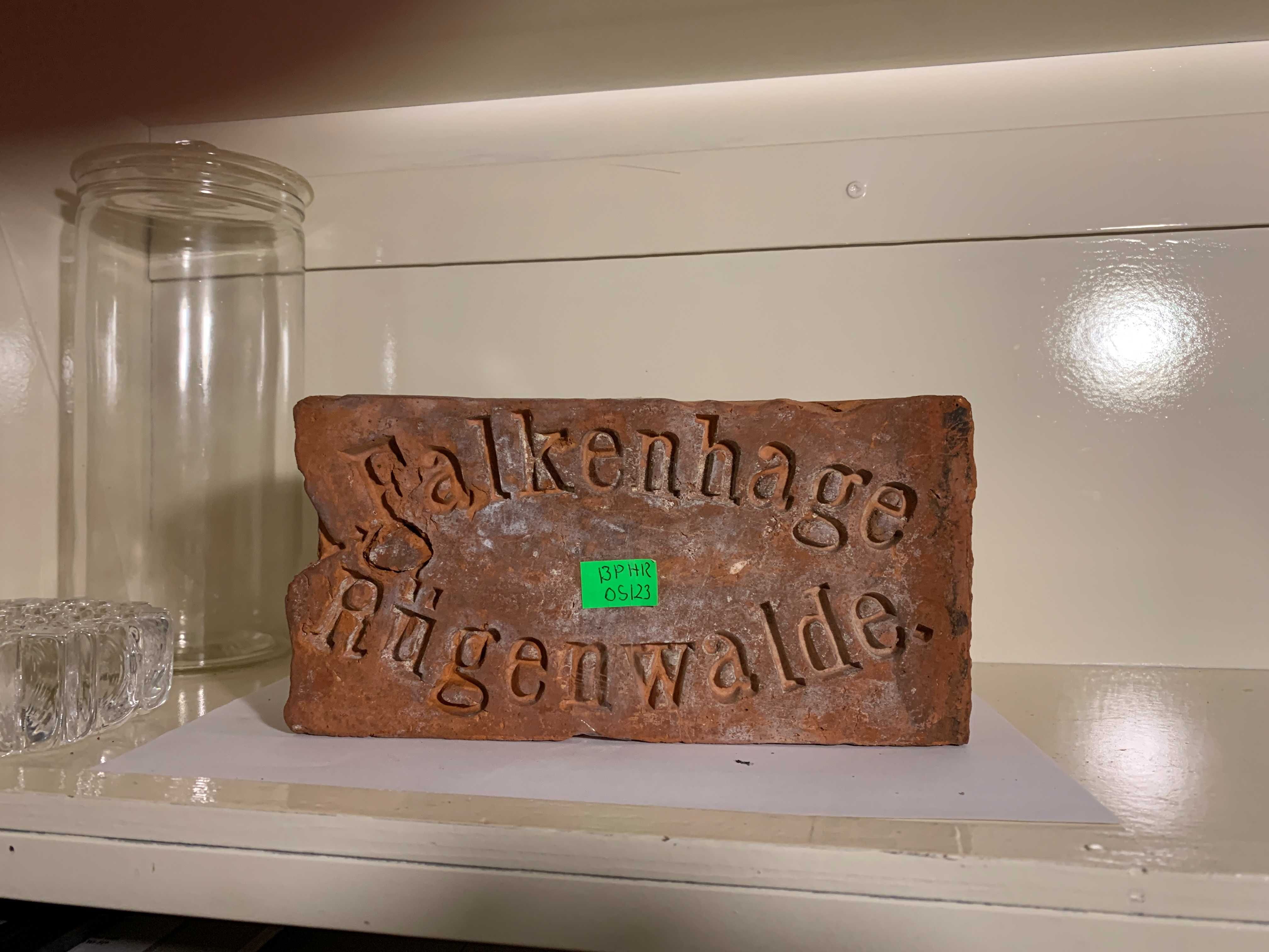 Stara cegła Darłowo Wzór 2 - h.FALKENHAGE RUGENWALDE - BPHR 05/23