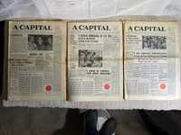 Jornal A CAPITAL - Primeiro, terceiro e quarto números (completos)