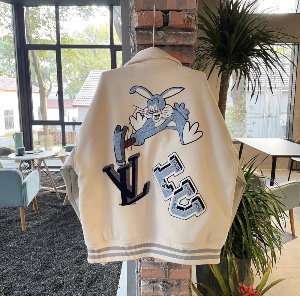 Varsity jacket OFF WHITE