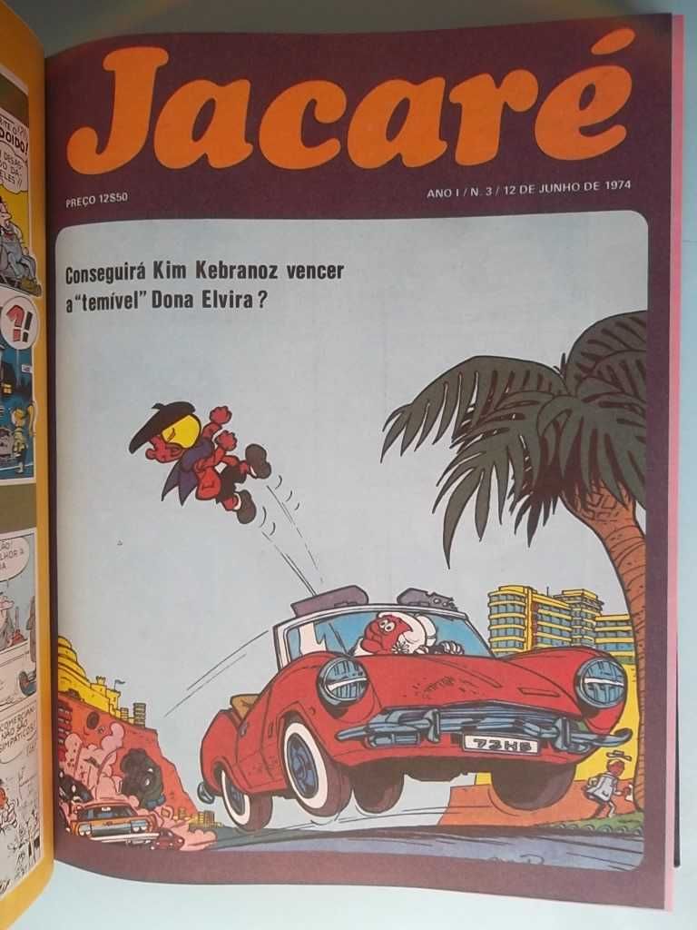 "JACARÉ" (1974) - Coleção completa Nº 1 a 17