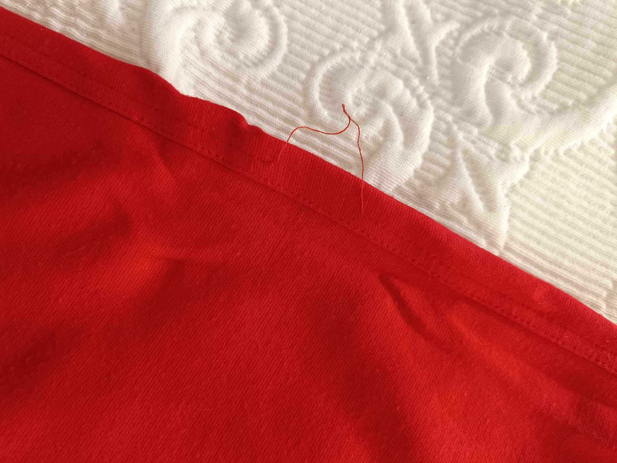 Czerwone skinny jeans