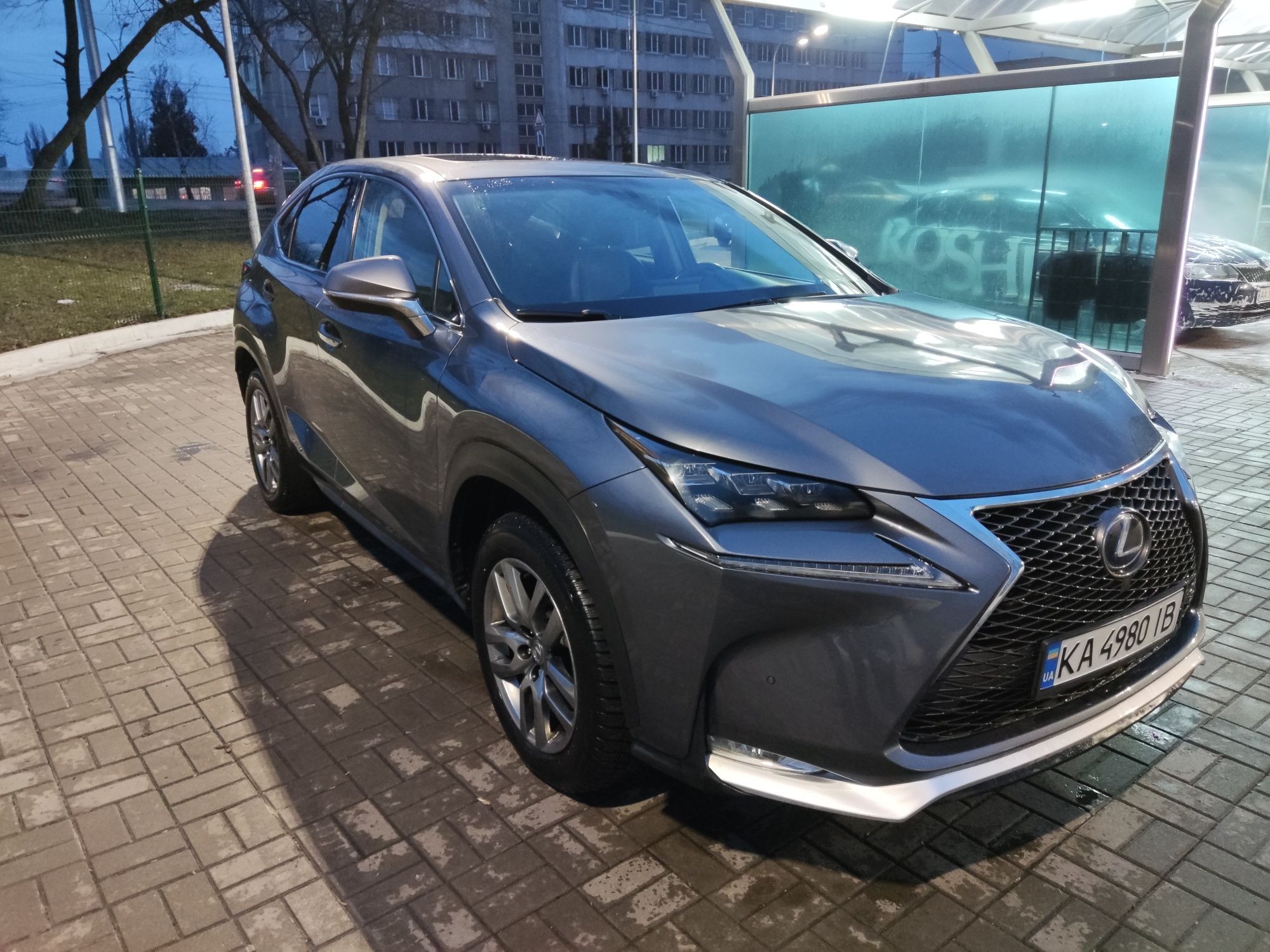 Гібридний Lexus NX 300h