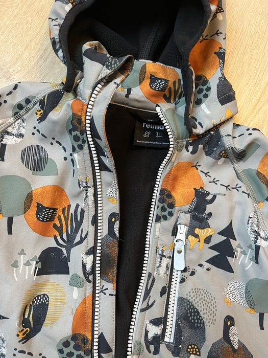 Kurtka na 8 lat ochrona przed wiatrem i deszczem