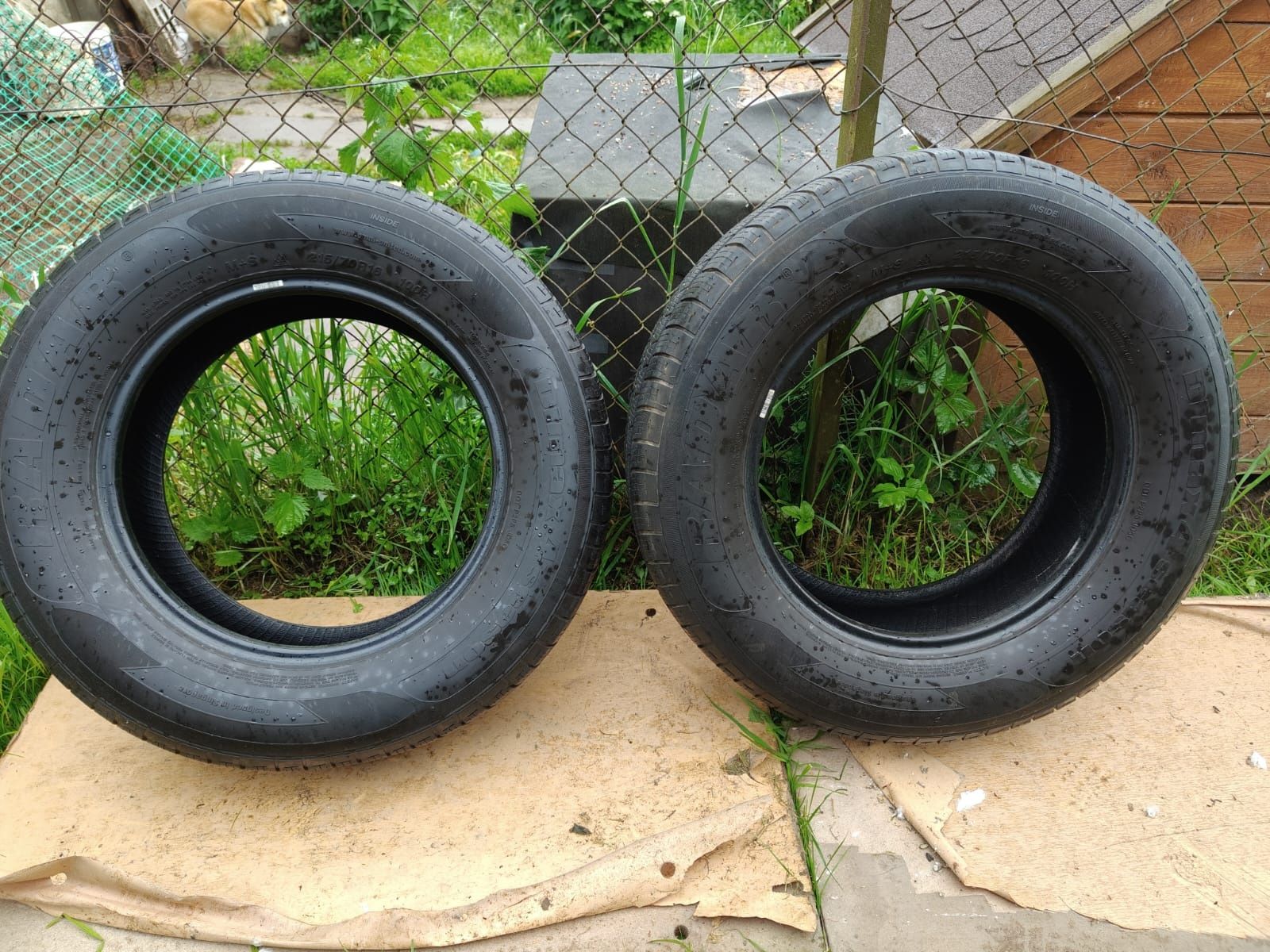 2 opony zimowe Radar Dimax, 215/70 R16, H100