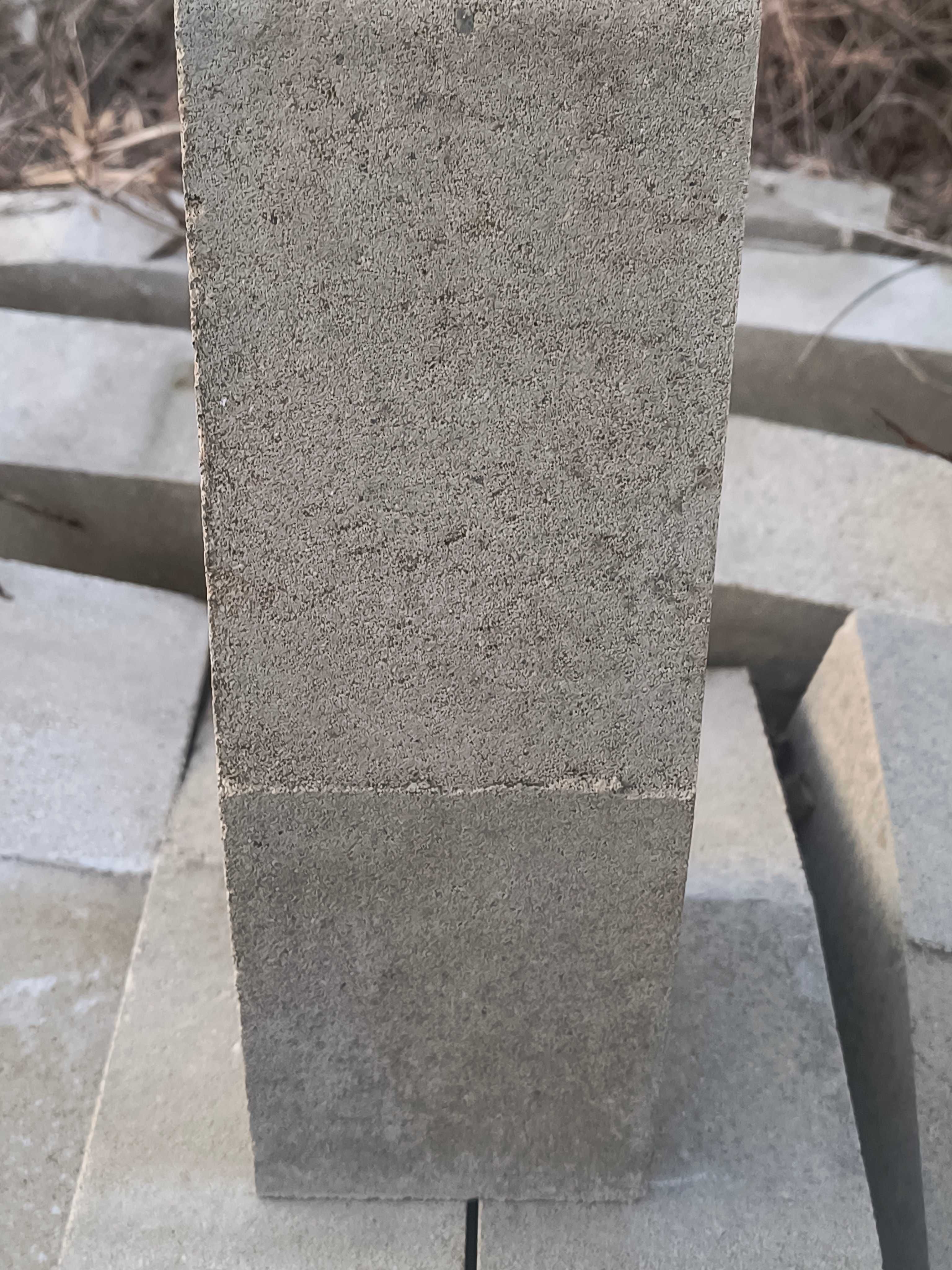 Palisada betonowa piaskowa