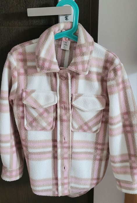 Kurtka koszulowa dla dziewczynki