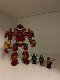 Lego Hulkbuster plus 4 figurki
