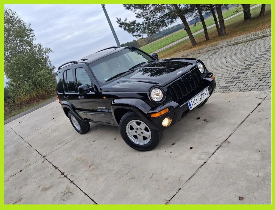 Jeep Cherokee 3.7 Benzyna 211KM 4x4 Automat Reduktor Alufegi Klimatyzacja Hak !!