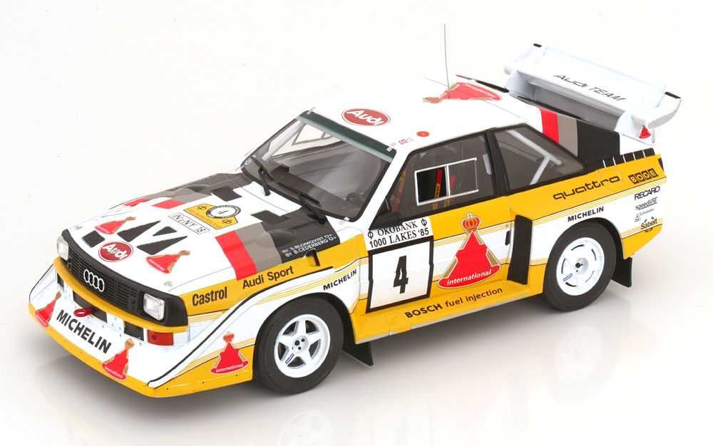 Audi Sport Quattro Rally 1000 Lagos 1985 - Ixo 1/18