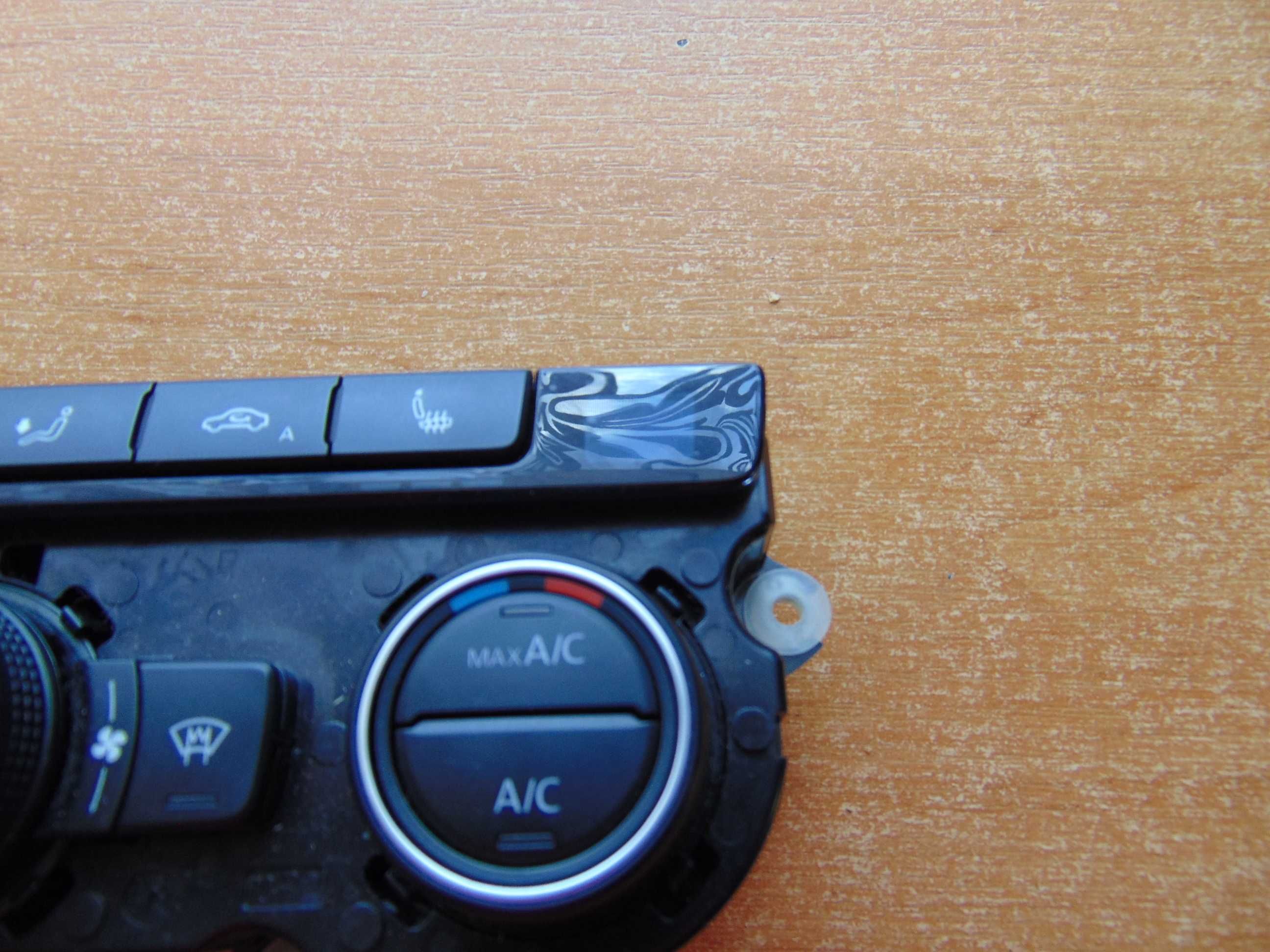panel klimatyzacji podgrzewana szyba webasto vw passat b7 cc b6