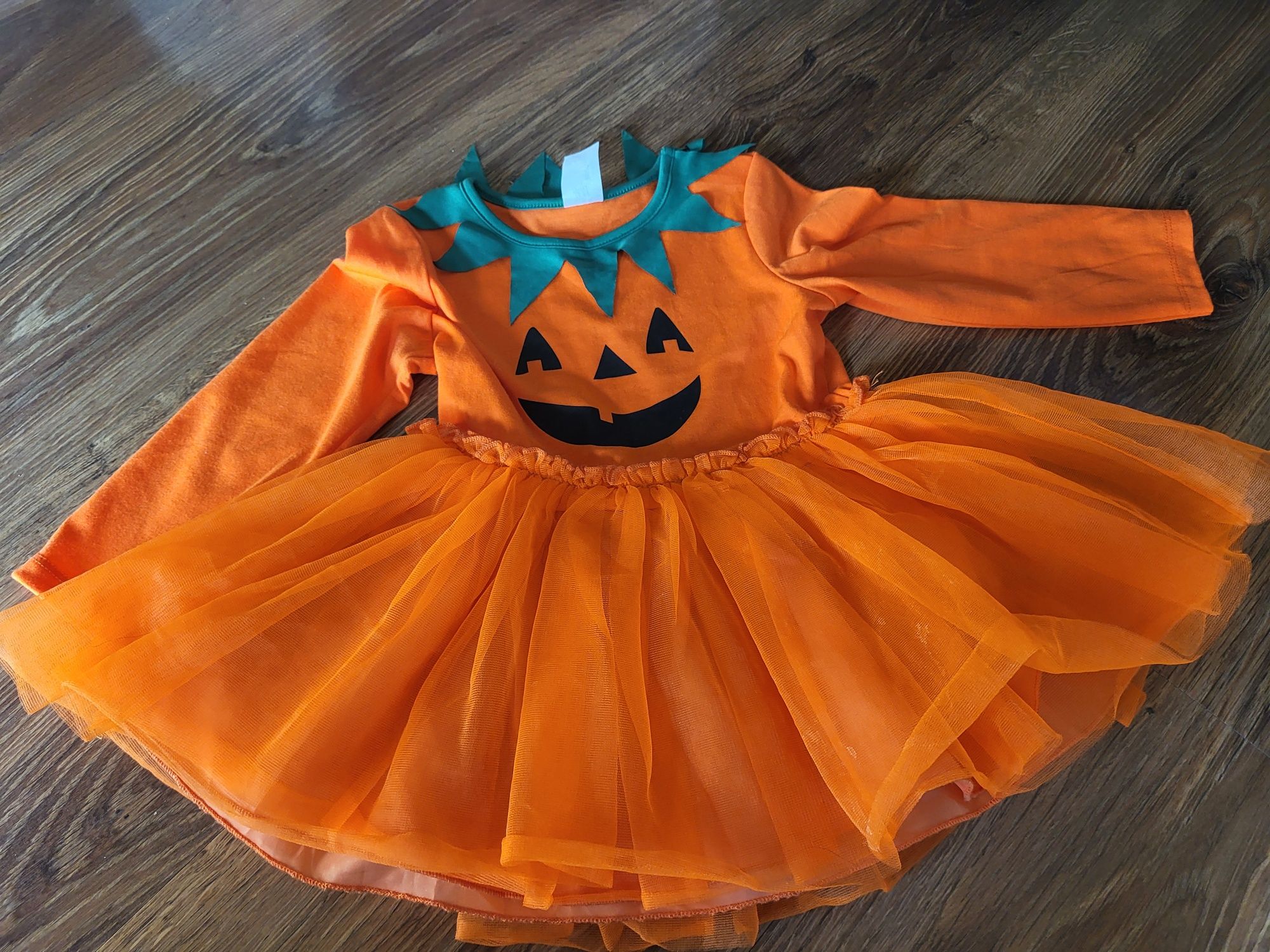 Sukienka dynia halloween h&m 74 80 dzień dynii żłobek