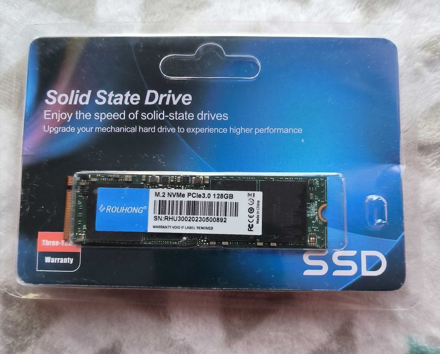 Rouhong M.2 ssd Nvme Pcie3.0 128GB