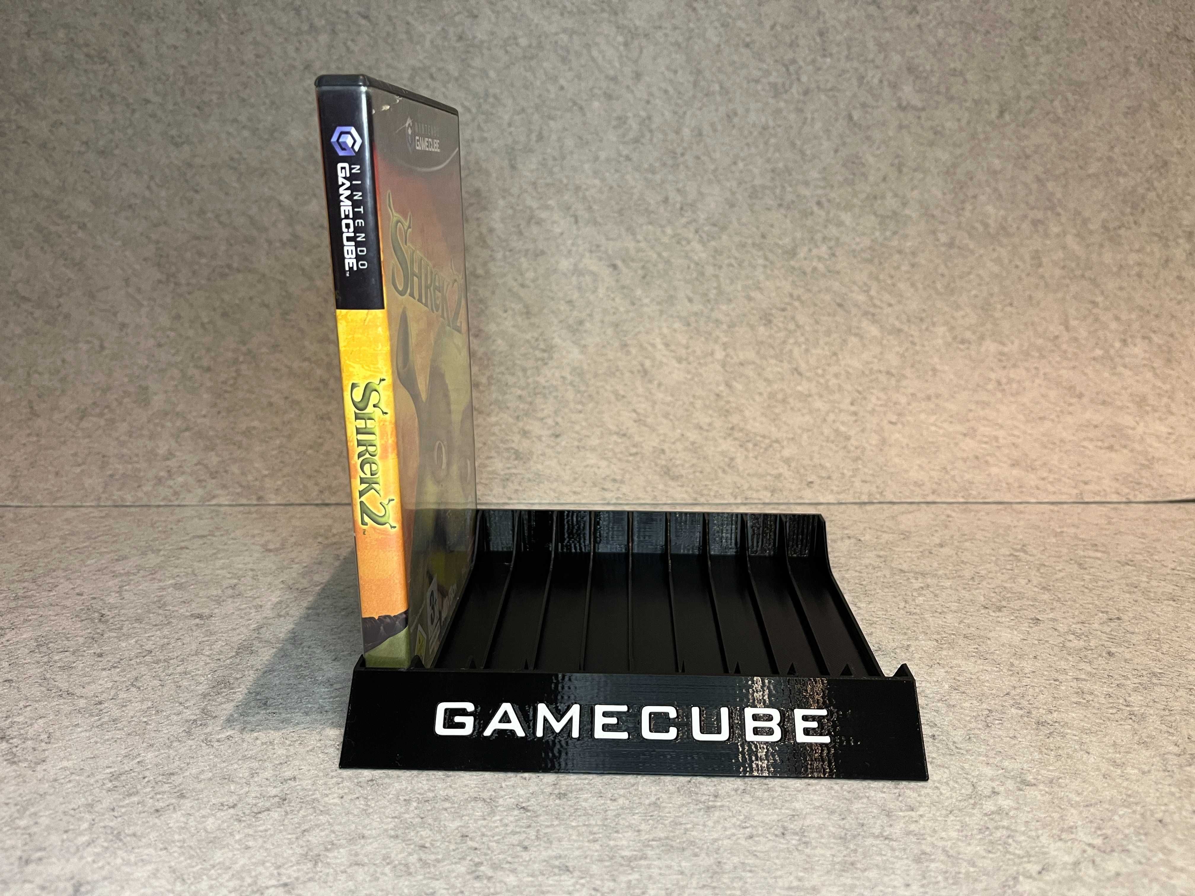 Stojak podstawka na 10 gier do konsoli Nintendo Gamecube GC