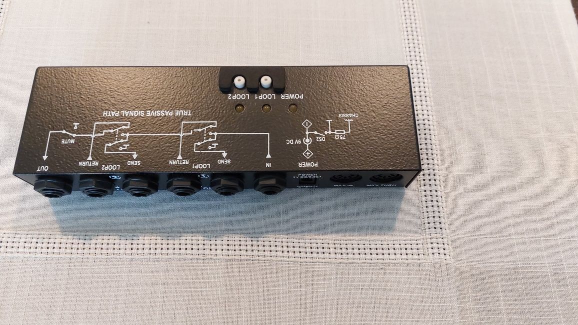 G-lab M2l 2 x loop pętla efektów MIDI -  fx looper