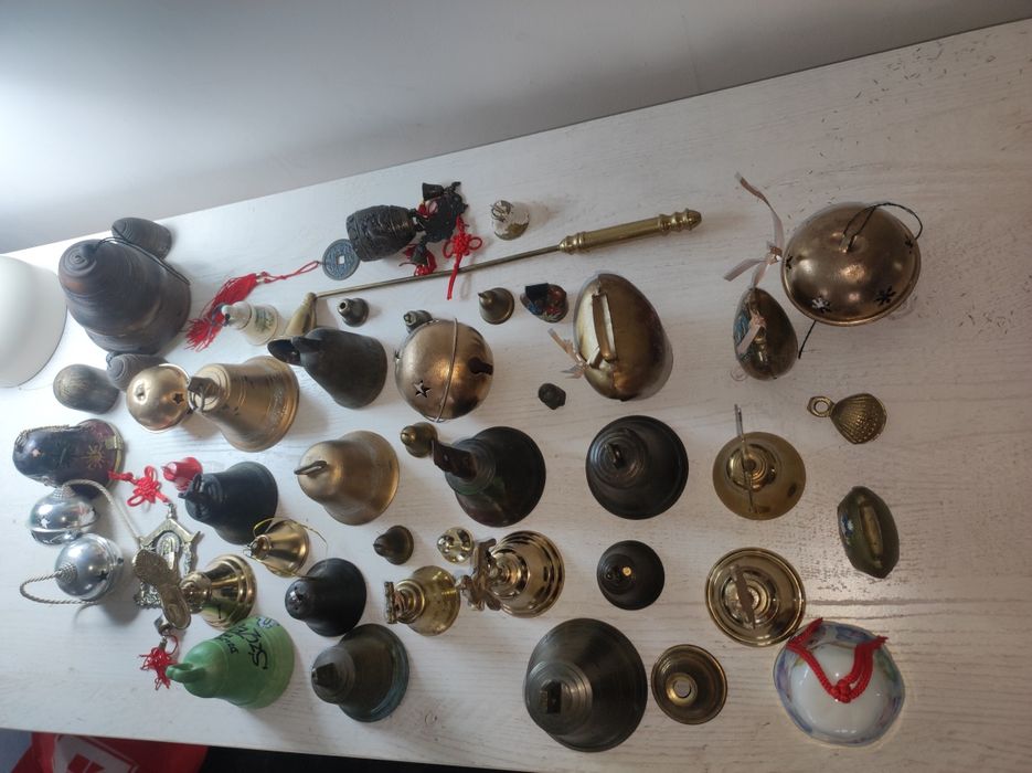 Dzwonki mosiężne porządne dzwoneczki kolekcja wysyłka lub w Z